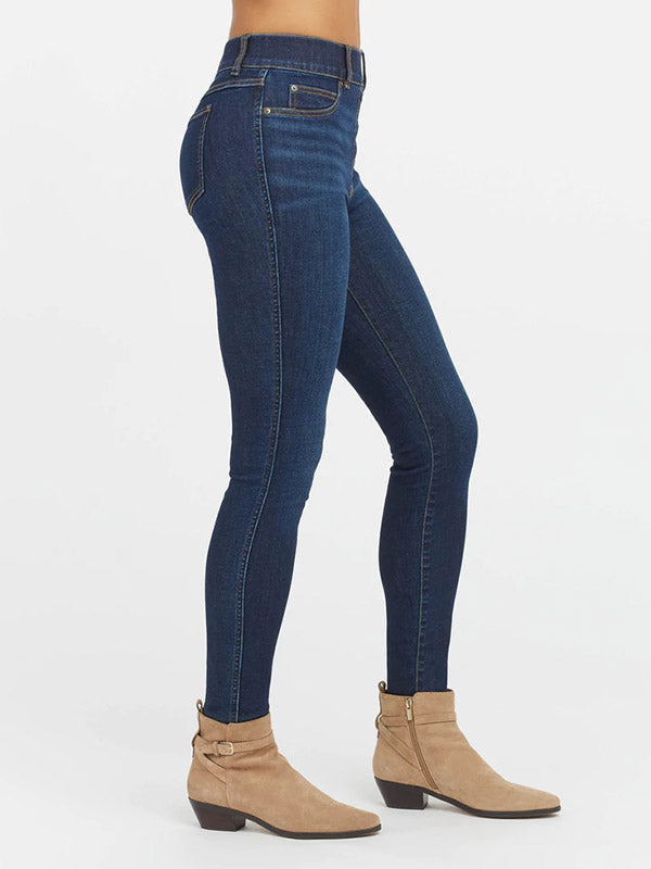 Spanx koreguojantys džinsai-leginsai "Ankle Skinny Indigo"
