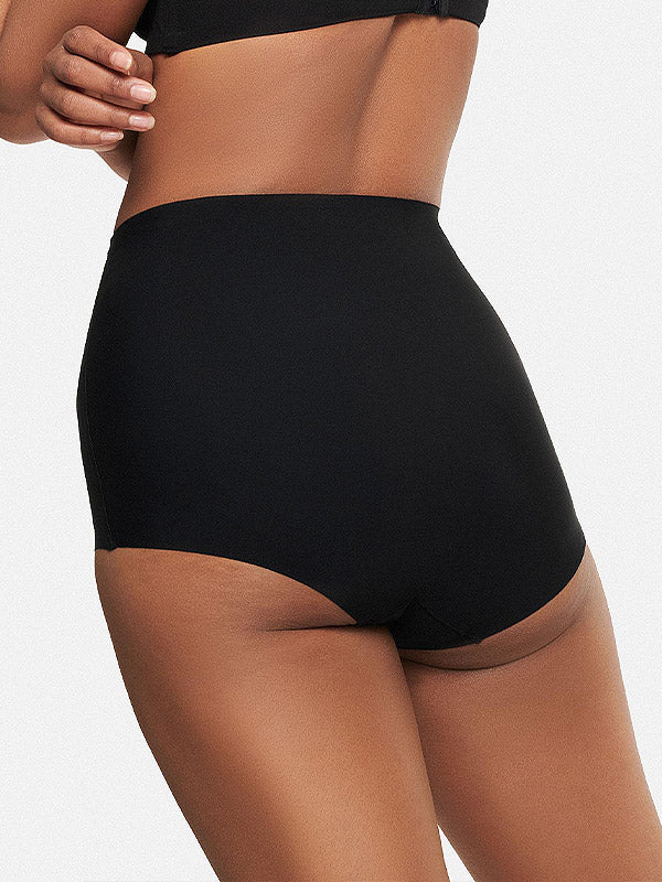 Esotiq aukšto juosmens kelnaitės "Plain Black"