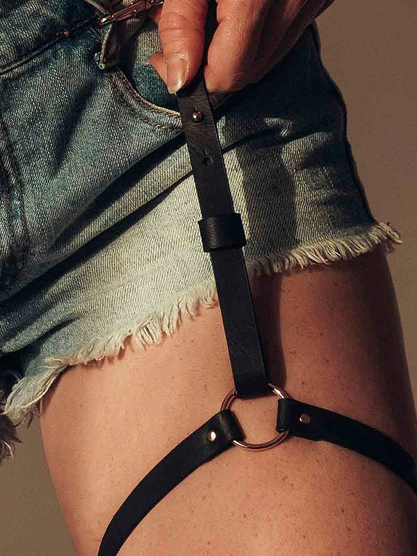 Bijoux Indiscrets kojų diržai "Temptation Black"