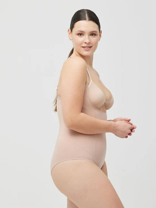 Ysabel Mora medvilninis liekninantis bodis "Gerda Nude"