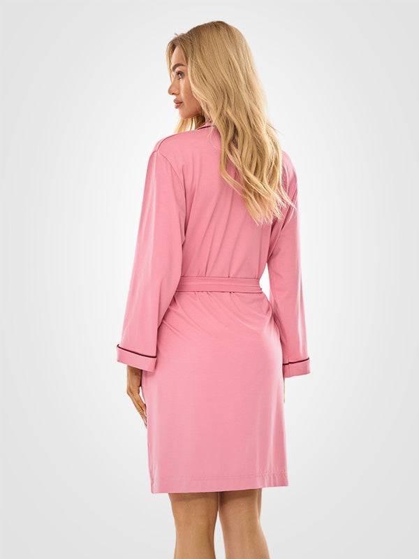 L&L viskozinis chalatas "Darcy Pink"