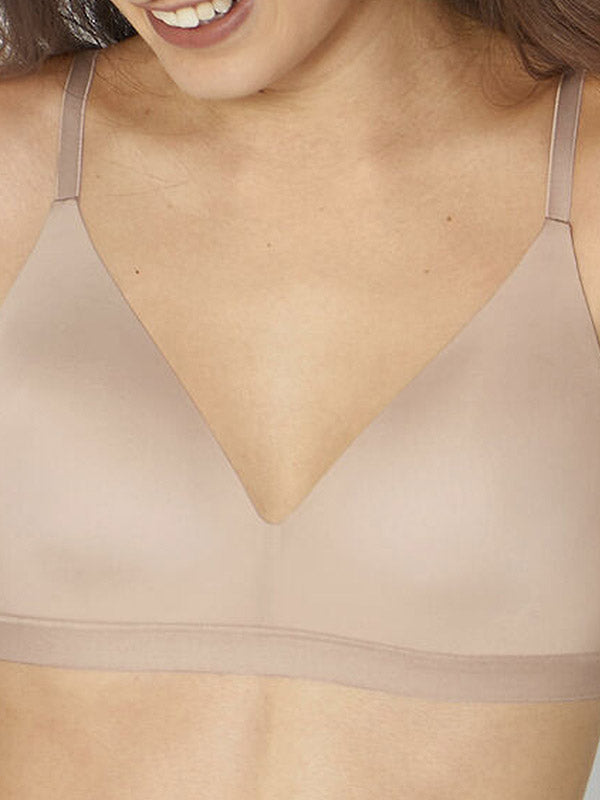 Sloggi formuota bevielė liemenėlė pakietintais kaušeliais "WOW Comfort 2.0 P Dusty Pink"