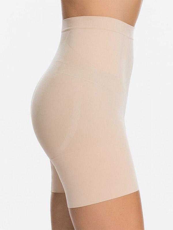 Spanx сильно формирующие шорты "OnCore Mid-Thigh Nude"