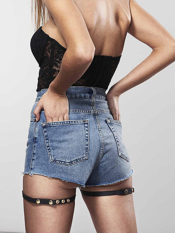 Bijoux Indiscrets kojų diržai "Temptation Black"