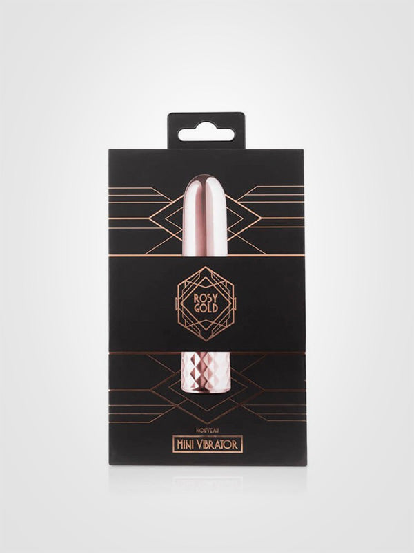 Rosy Gold intymių zonų masažuoklis "Noveau Mini Rose Gold"