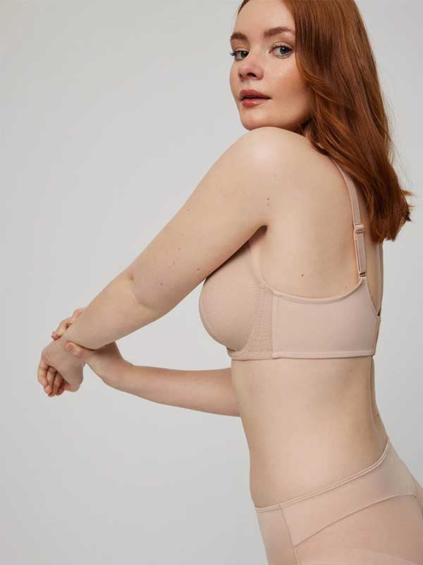 Ysabel Mora krūtinę mažinanti liemenėlė "Erica Nude"