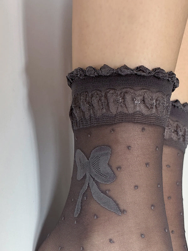 Veneziana raštuotos kojinaitės "Alice Graphite"