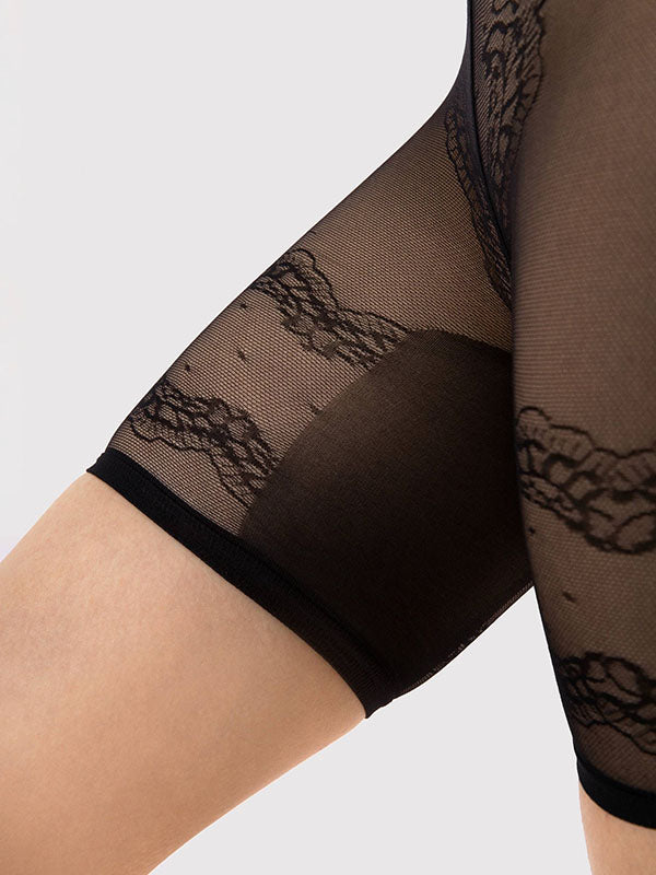 Fiore nėriniuoti vasaros šortukai "Barcelona Black"
