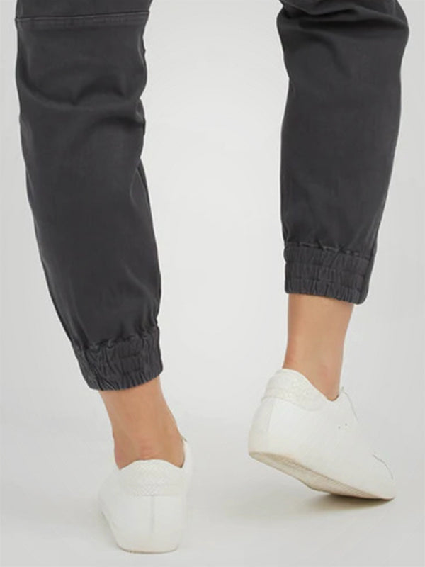 Spanx koreguojančios kelnės "Stretch Twill Joger Black"