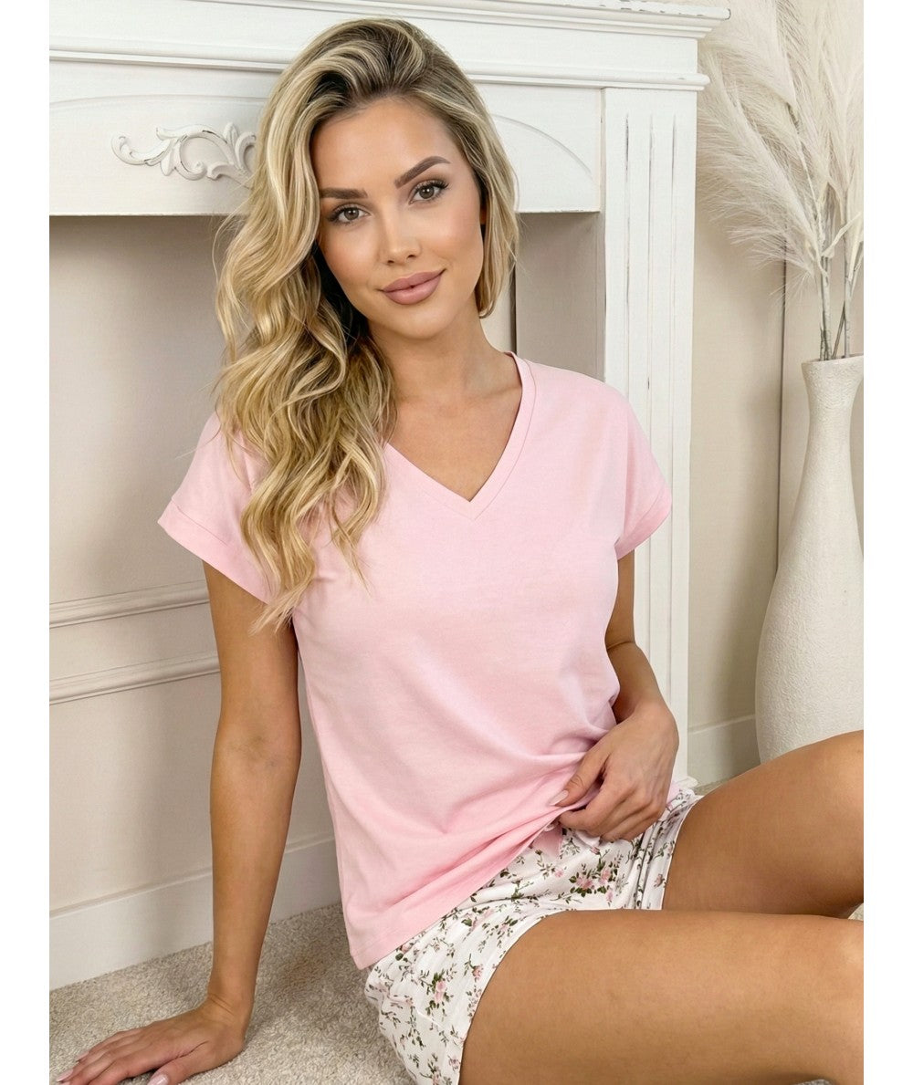 trumpa medvilninė pižama