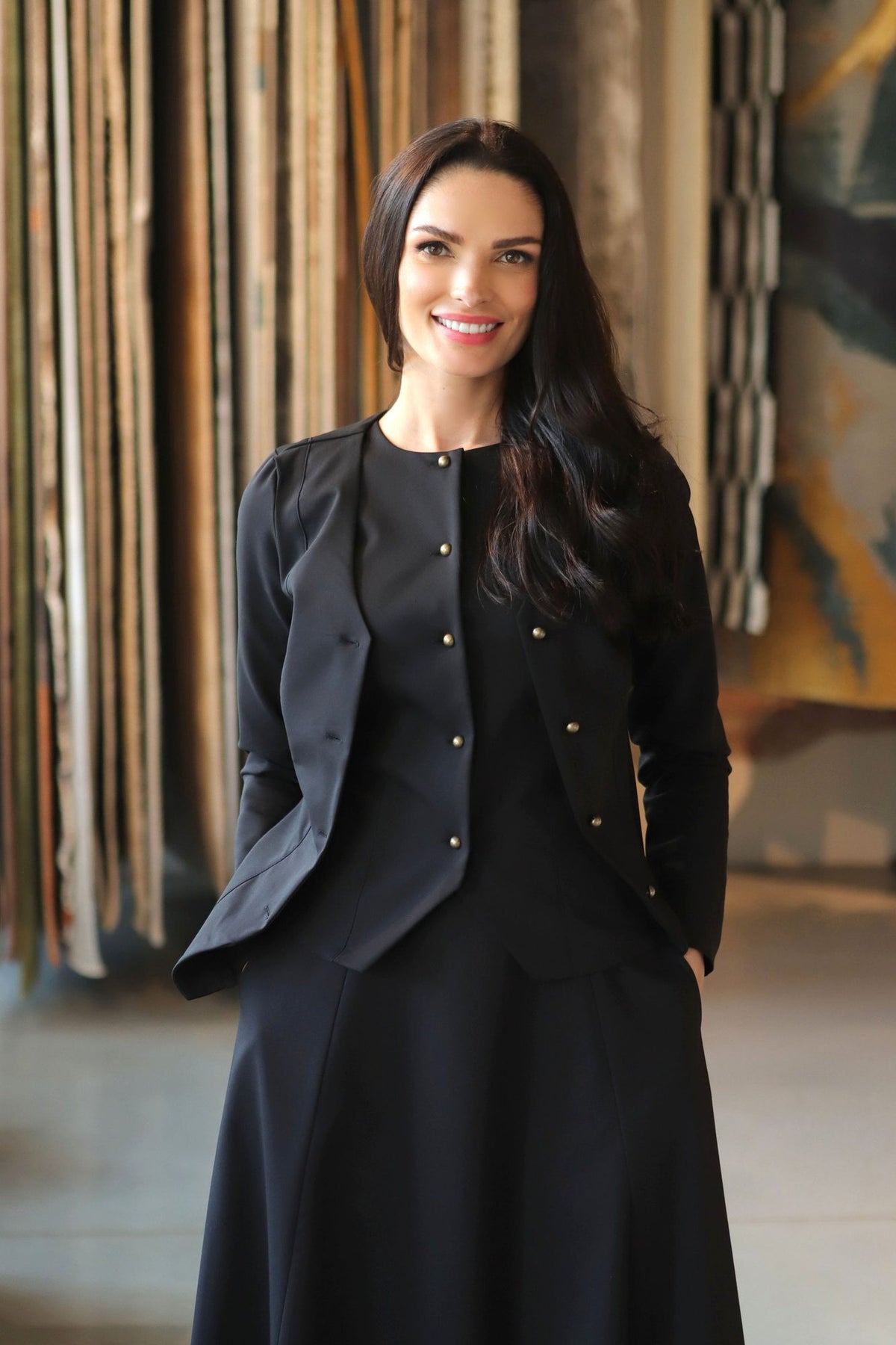 sijonas su paslėptu užtrauktuku